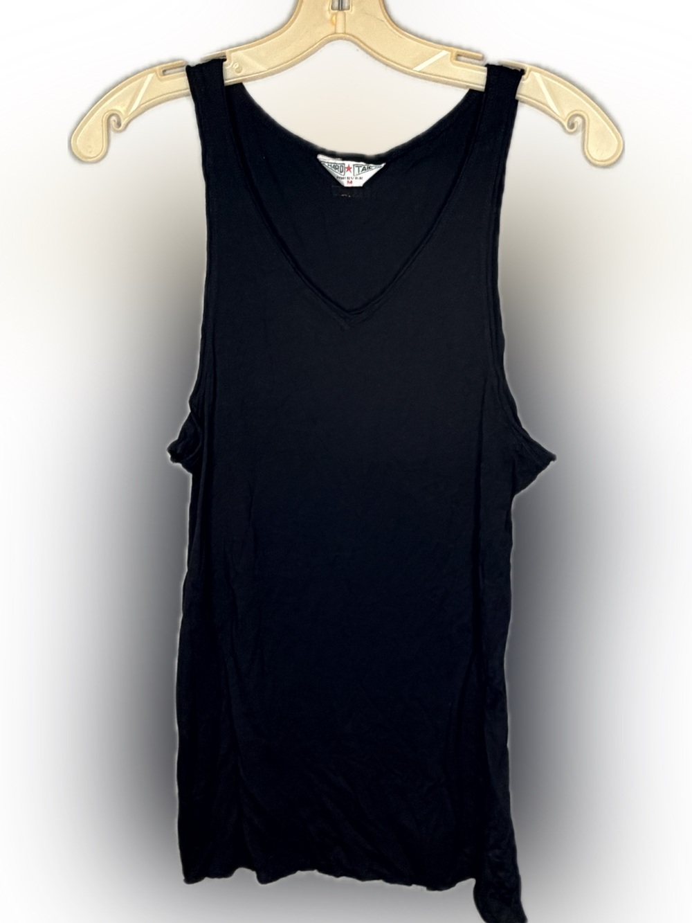 Hard Tail Forever Black Tank Top nwot